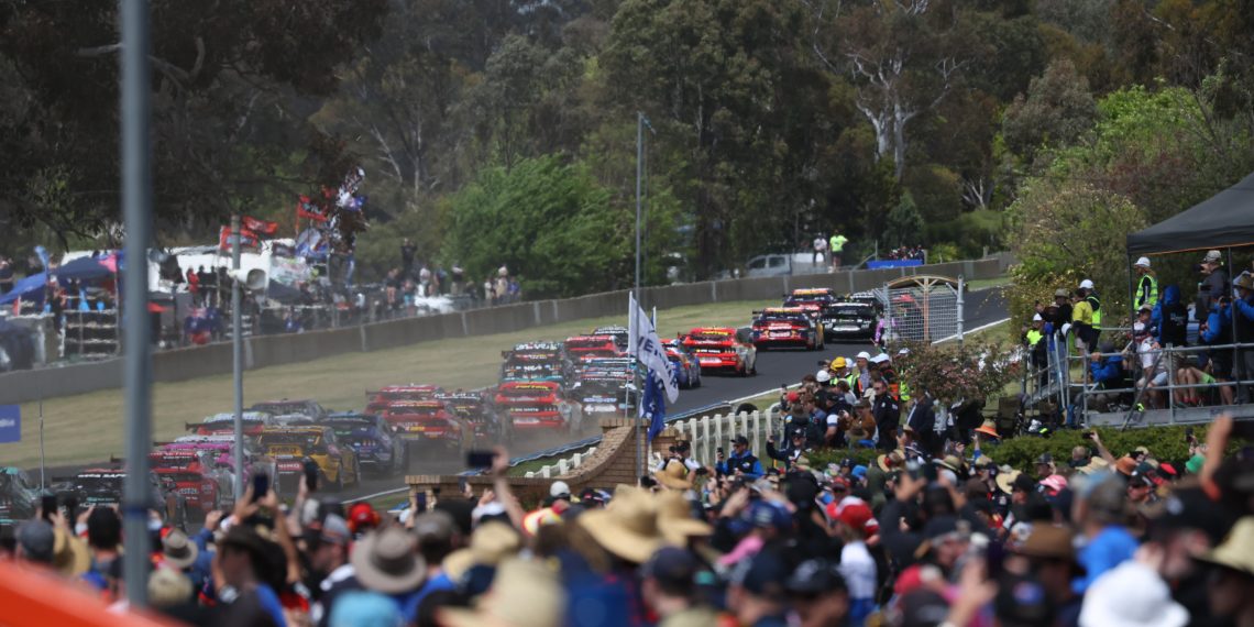 A solid, if not spectacular, crowd turned out for Bathurst this year. Image: Supercars