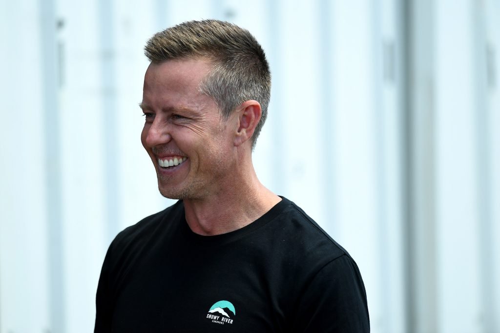James Courtney drove with the old engine and also sampled the new one during BRT's two-day outing at Winton. Image: Russell Colvin