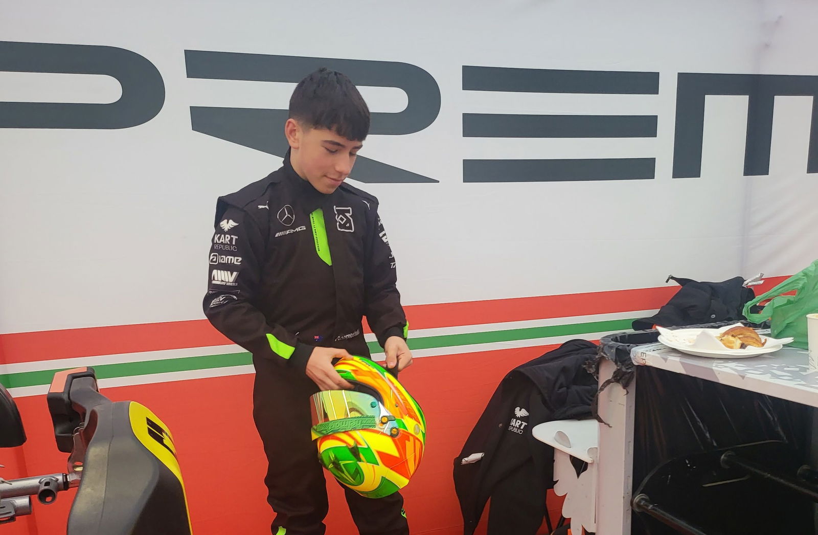 Aussie in Prema F1 ‘factory’ for Euro Kart Champs this weekend