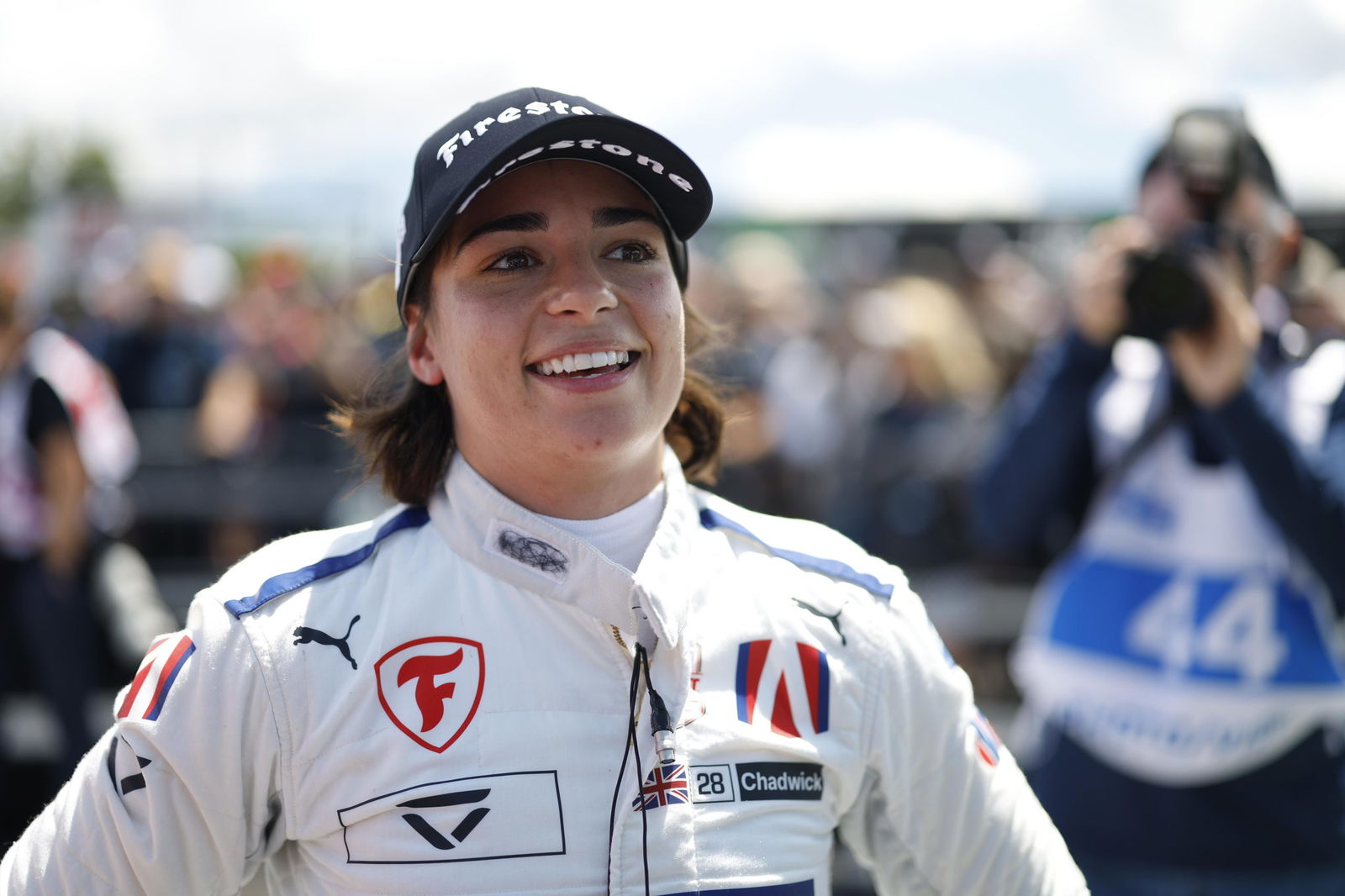 Jamie Chadwick at Road America.