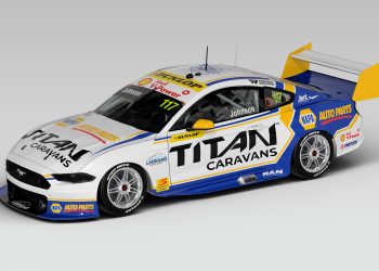 A render of the Jett Johnson livery. Image: Supplied