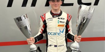 Jimmy Piszcyk will join AGI Sport for F4 Australia after a season in British F4. Image: Supplied