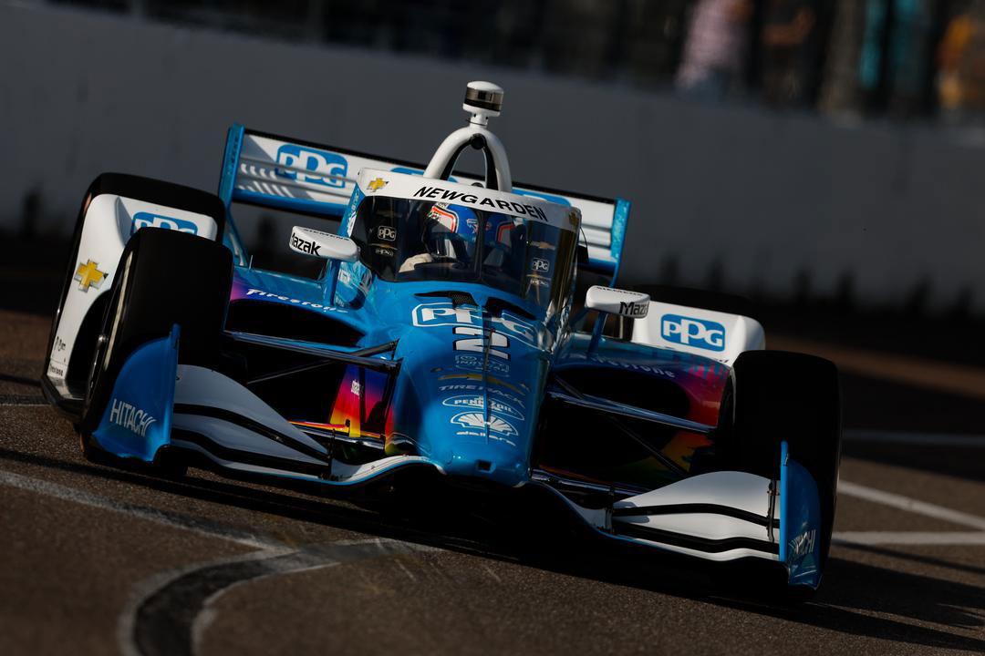 Newgarden takes St Petersburg IndyCar pole, Power eighth
