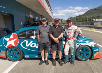 Russell Ingall and Jimmy and Ross Stone. Image: Jules Ingall