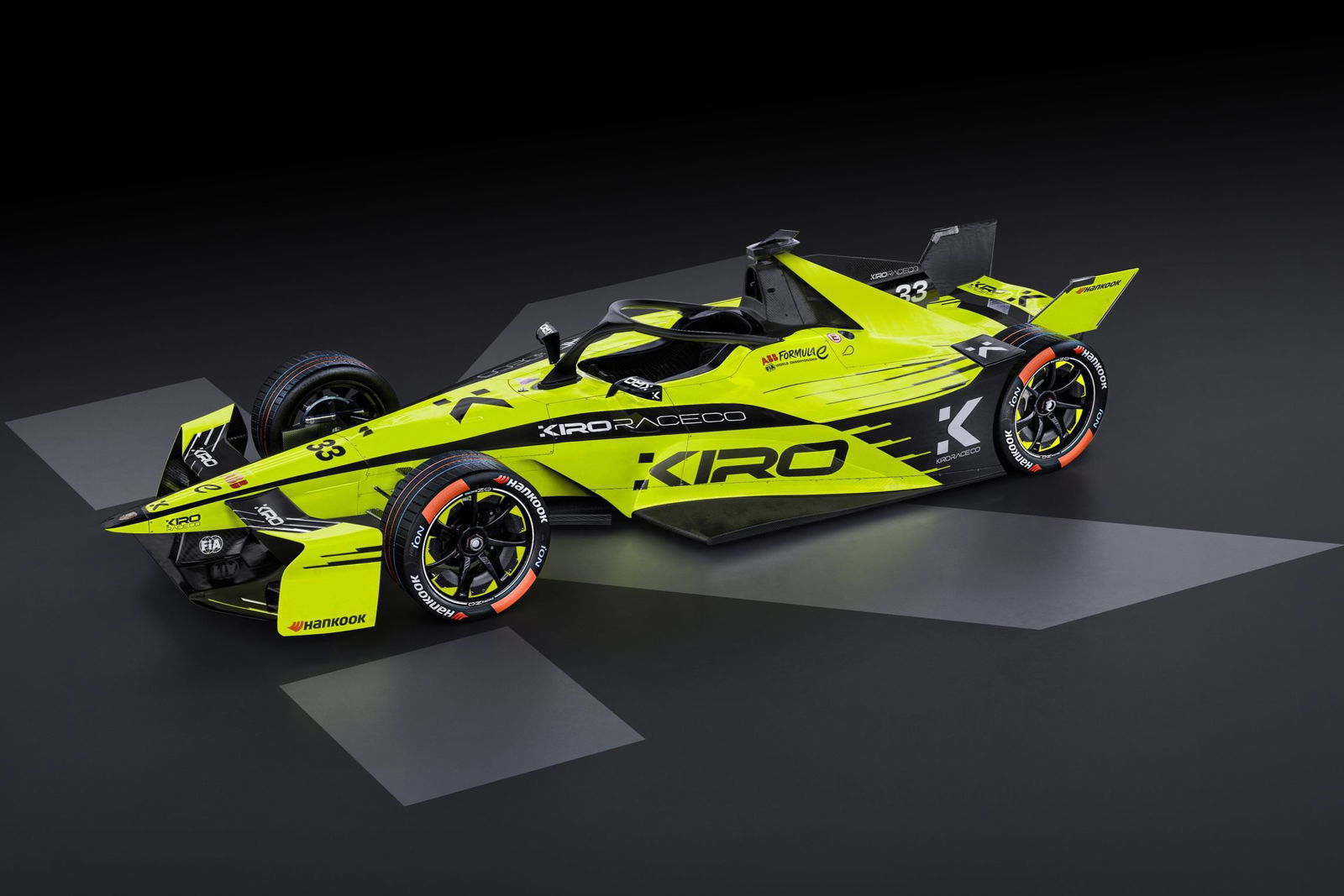 The Kiri Race Co Formula E Porsche 99X.