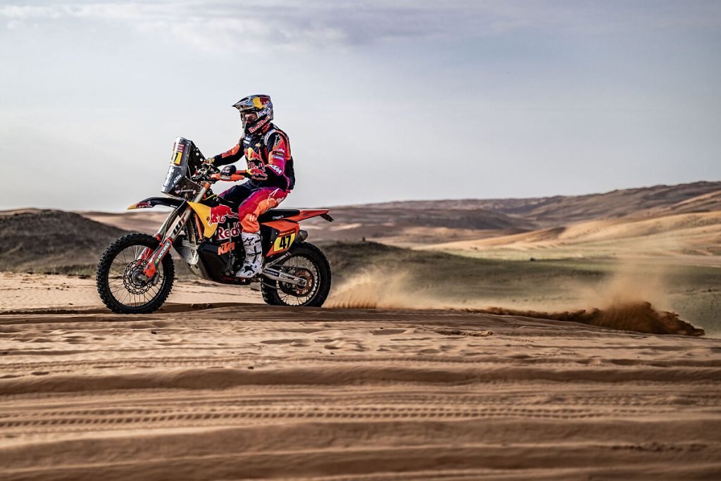 Kevin Benavides won the final stage of Dakar 2024. Image: Supplied