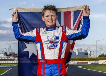 Ky Burke will represent Australia at the FIA Karting Academy in 2024