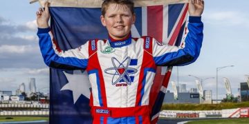 Ky Burke will represent Australia at the FIA Karting Academy in 2024