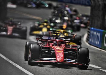 Charles Leclerc has won the Monaco Grand Prix from Oscar Piastri and Carlos Sainz. Image: Price / XPB Images