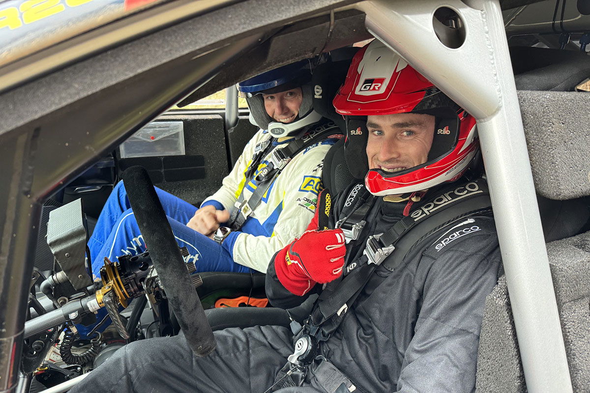 Lewis Bates eyeing WRC after maiden Rally1 test