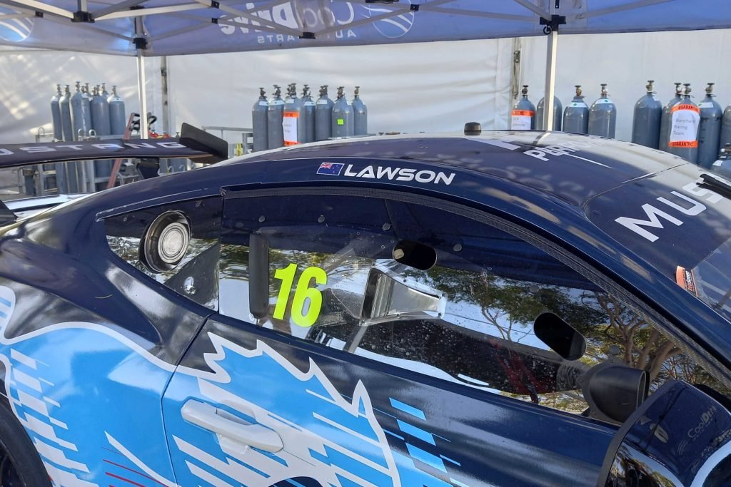 Liam Lawson is set to drive a Ford Mustang Supercar at Albert Park