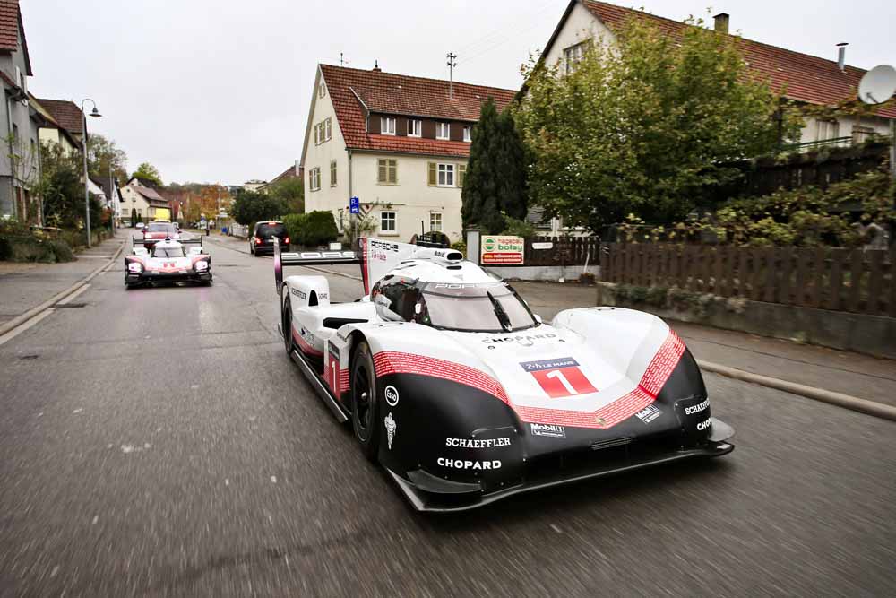 GALLERY: Webber delivers 919 EVO to Porsche museum