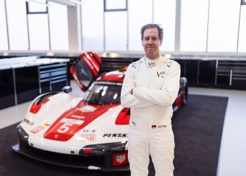 Sebastian Vettel will drive a Porsche 963 in the coming week. Image: Porsche Penske Motorsport