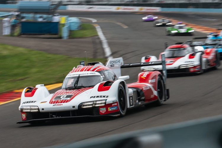 Porsche Penske Motorsport's Porsche 963 in the IMSA SportsCar Championship.