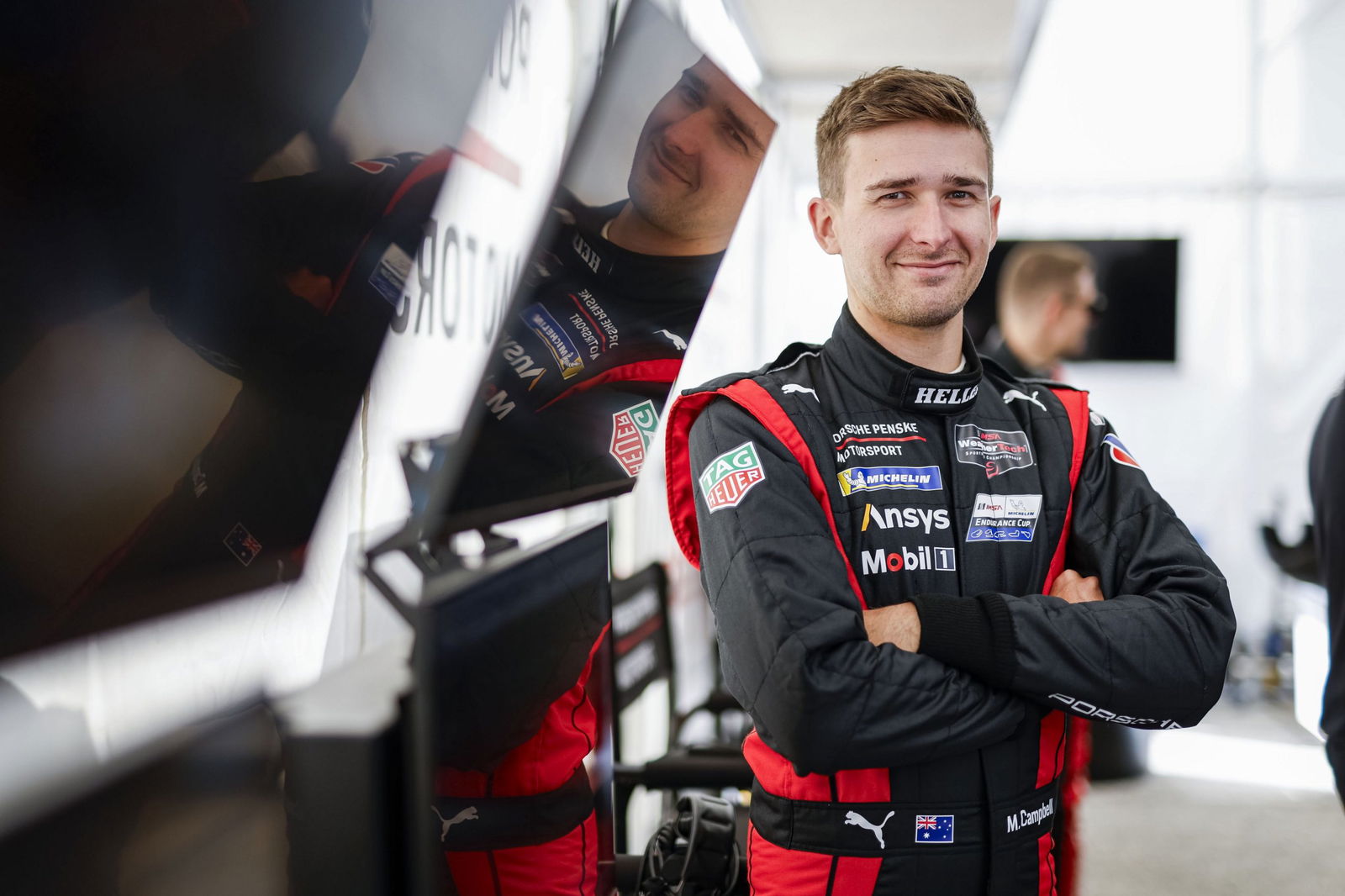 Porsche Penske Motorsport driver Matt Campbell.