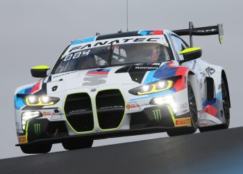 BMW driver Valentino Rossi in the 2024 Bathurst 12 Hour.