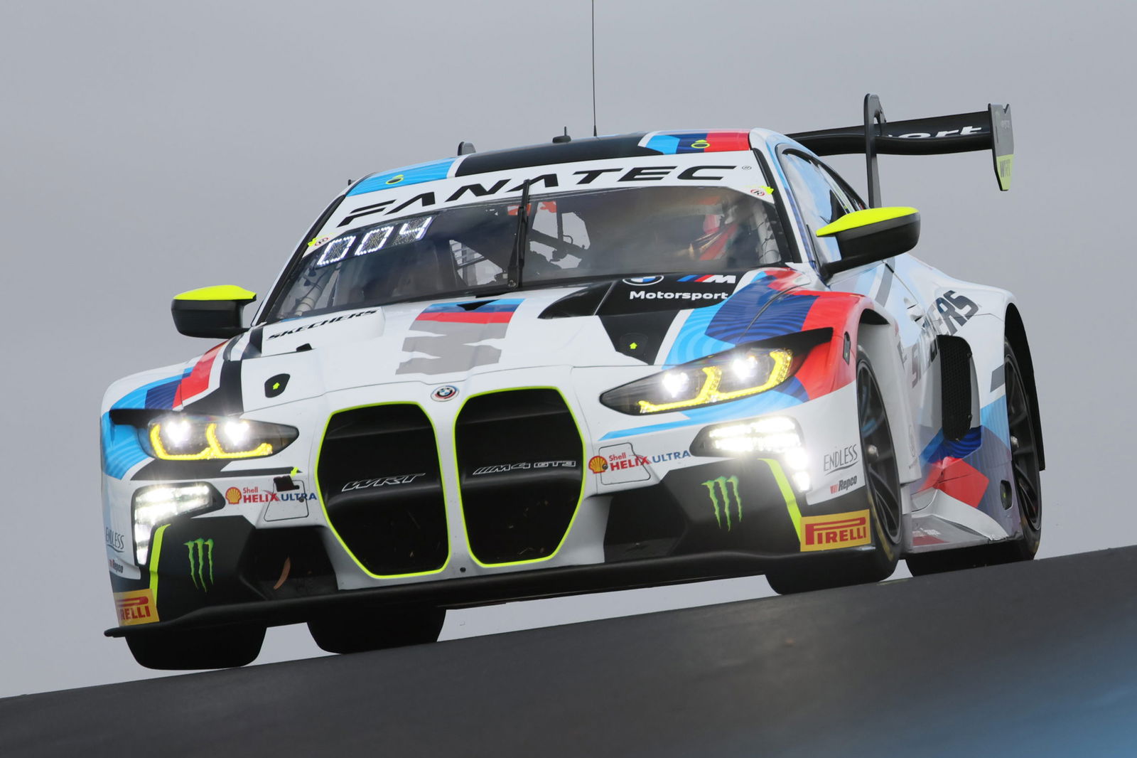 BMW driver Valentino Rossi in the 2024 Bathurst 12 Hour. 