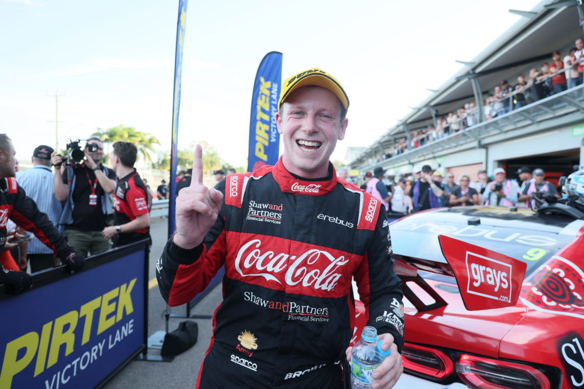 Will Brown leads the Supercars drivers' championship by seven points. Image: Supplied