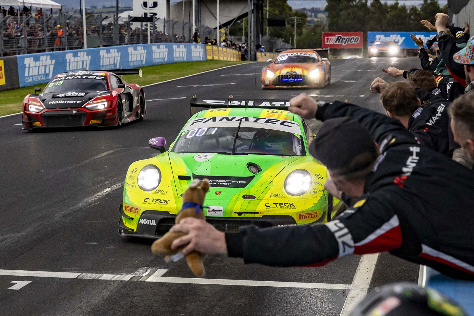 Porsche won the 2024 Bathurst 12 Hour with Manthey EMA.