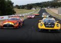 Bathurst 12 Hour cars at Mount Panorama.