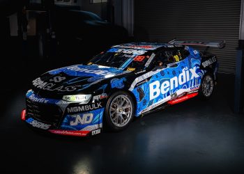 Nick Percat's Chevrolet Camaro in its Indigenous livery. Image: Supplied