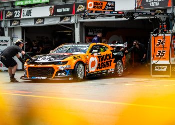 Cam Hill will drive his MSR Camaro at the Canberra Festival of Speed. Image: Supplied