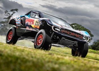 The wild Ford Raptor T1+ Dakar challenger. Image: Red Bull Content Pool