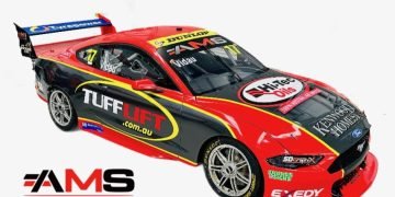 The new-look Anderson Motorsport Mustang S550. Image: Supplied