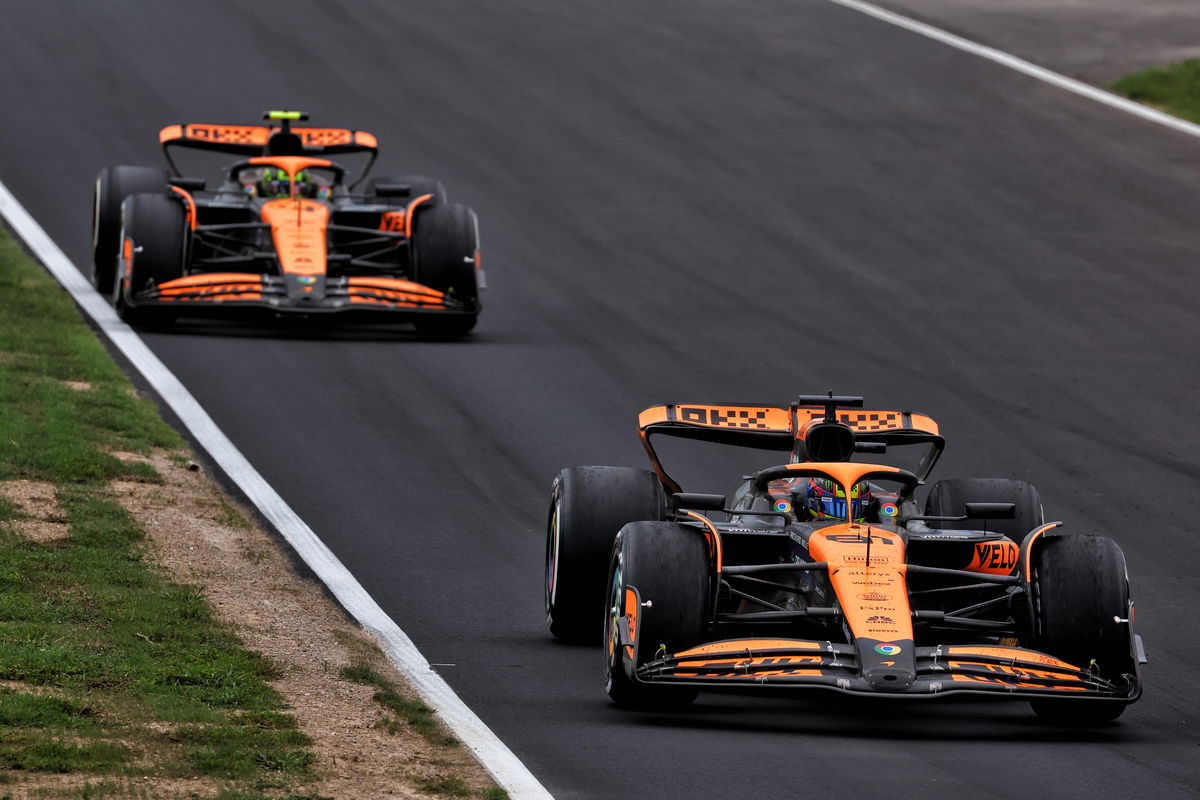 McLaren is considering how best to manage its drivers as Lando Norris chances the 2024 F1 drivers’ championship. Image: Coates / XPB Images