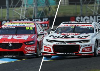 Cameron McLeod is competing for PremiAir Racing in Supercars and Super2.