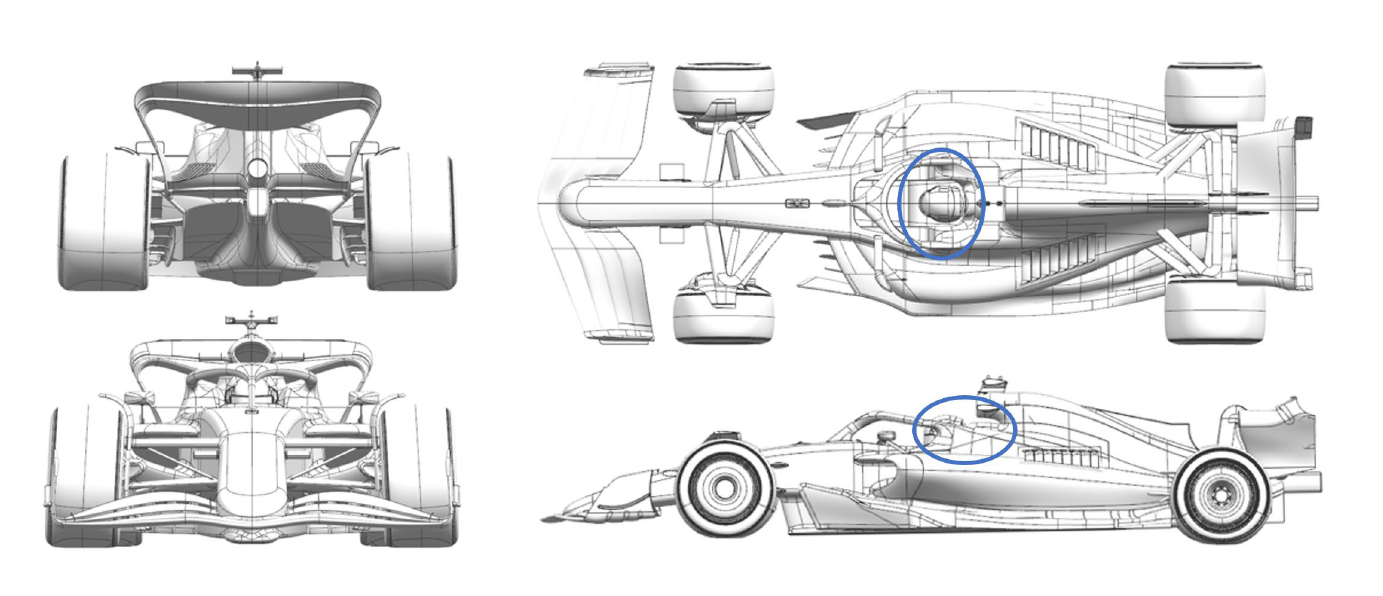 Mercedes W14. Image: FIA