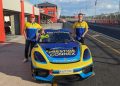 Lachlan Mineeff (right) joins Shane Smollen in Monochrome GT4 this year. Image: Supplied