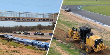 Track works are taking place at Morgan Park.