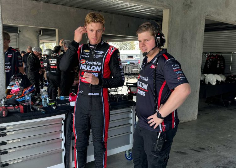 Nathan Herne during his evaluation day with PremiAir in 2024. Image: Supplied