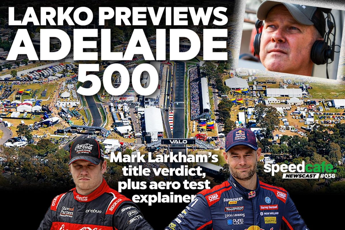 Newscast: Larkham previews Adelaide 500 title decider