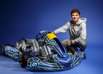 The Lando Norris kart brand along with all those from the OTK factory have a new Australian home