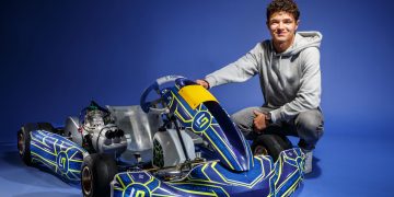 The Lando Norris kart brand along with all those from the OTK factory have a new Australian home
