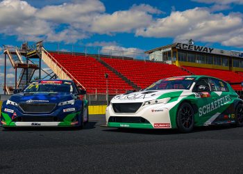 The first pair of Peugeot P51 TCR cars by Garry Rogers Motorsport.