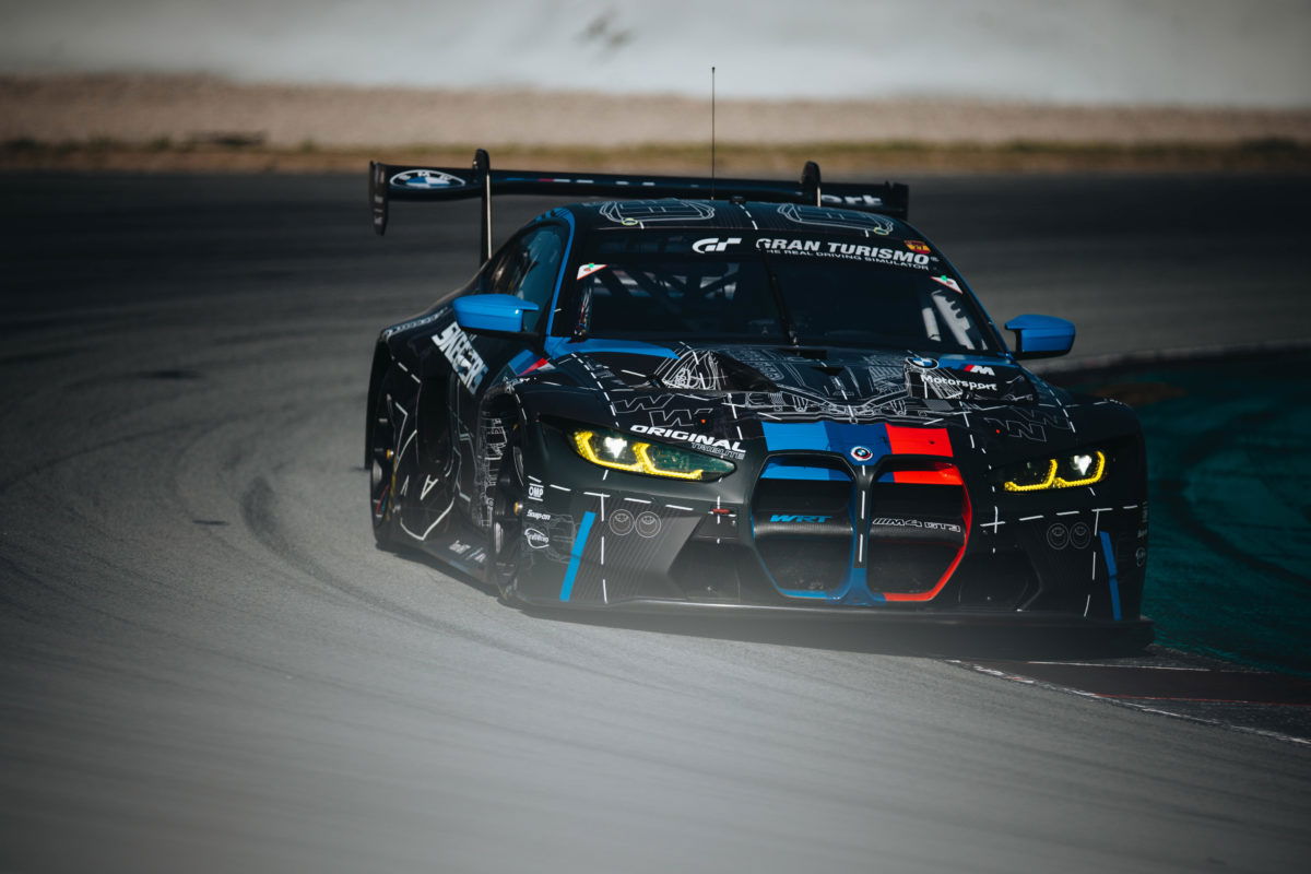 Valentino Rossi has already tested a BMW M4 GT3 like that which he will race in the 2023 Bathurst 12 Hour