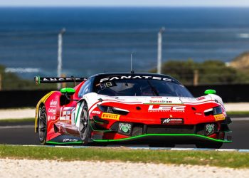 The Arise Racing GT duo of Chaz Mostert and Liam Talbot continued their dominance of Fanatec GT World Challenge Australia powered by AWS at Phillip Island. Image: Chaz Mostert