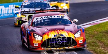 The #75 SunEnergy1 Racing Mercedes-AMG GT3 of Jules Gounon, Kenny Habul, Luca Stolz.