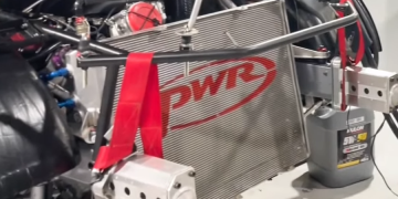 A PWR Supercars radiator. Image: Brad Jones Racing