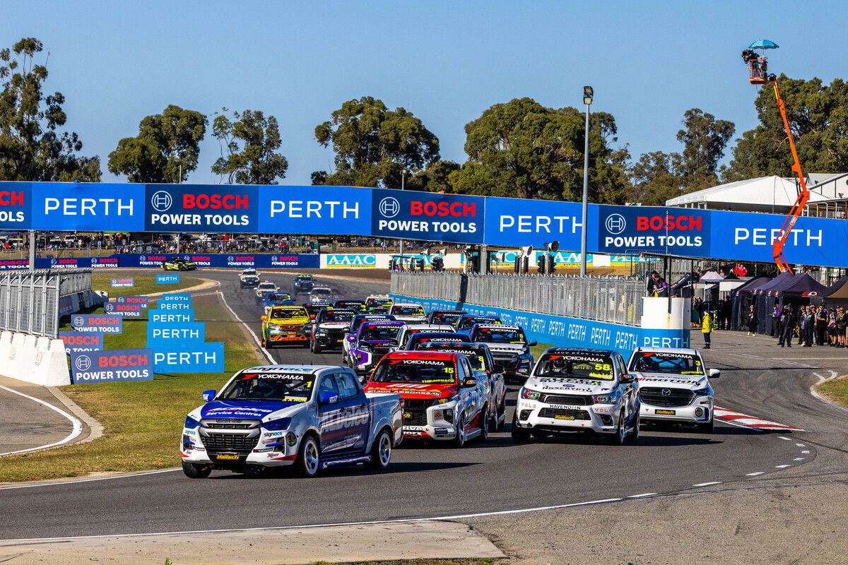 A record SuperUtes has entered the Sydney Motorsport Park round