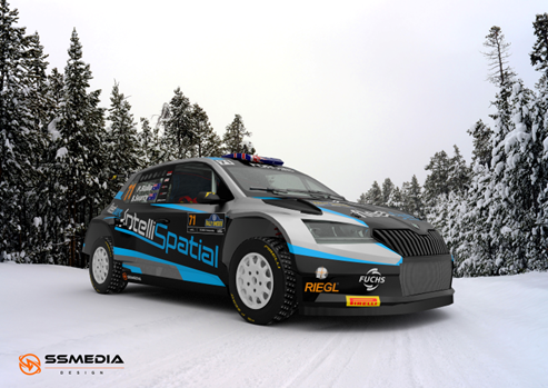 Rullo will drive a Skoda Fabia in the WRC2 class. Image: Supplied