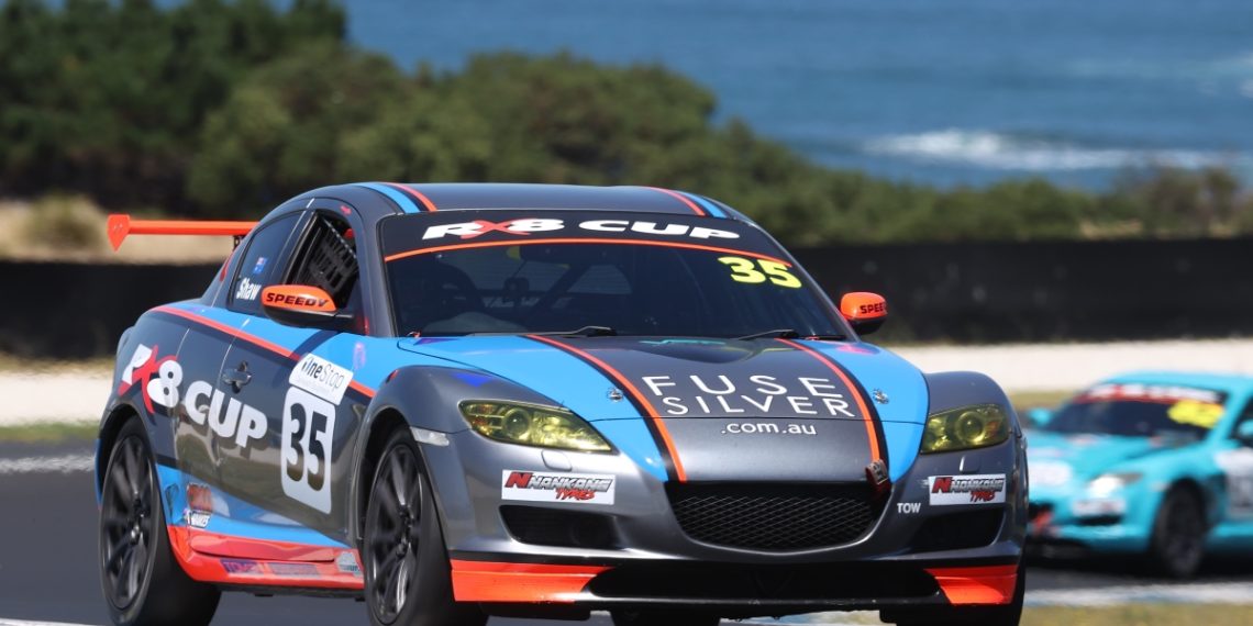 The RX8 Cup Series winner of 2018 returned to the series and won the first round of 2024, Image: Supplied / RX8 Cup