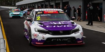 Honda Wall Racing's Tony D'Alberto and Brad Harris qualified one-two. Image: TCR