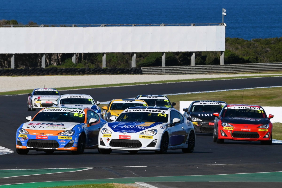 Geoghegan increased points lead with Toyota 86 win at Phillip Island