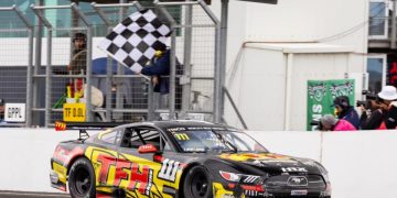 Todd Hazelwood will race his TFH Mustang for the second weekend in a row, this time at Sydney Motorsport Park.