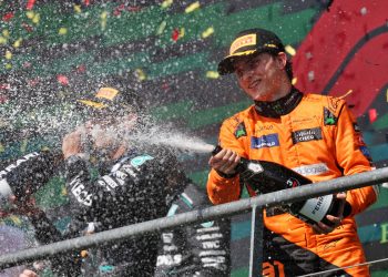 Second place in the Belgian Grand Prix highlighted the progress Oscar Piastri has made in F1. Image: Rew / XPB Images