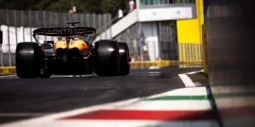 McLaren has been fined following a pit lane error during qualifying for the Italian Grand Prix. Image: Bearne / XPB Images